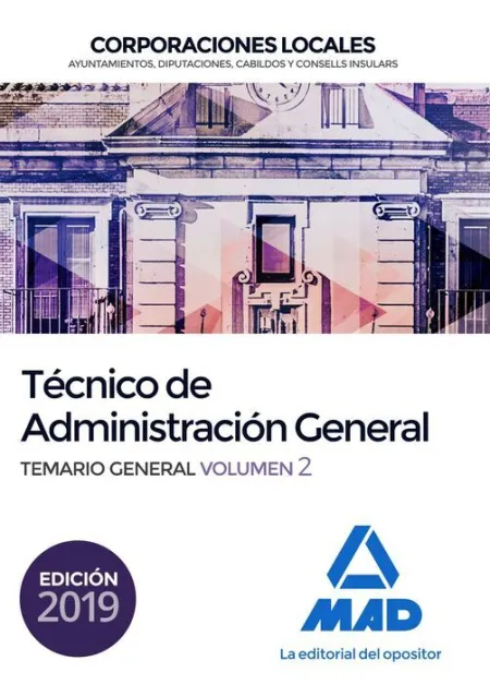 019 T2 Técnico Administración General Corporaciones Locales