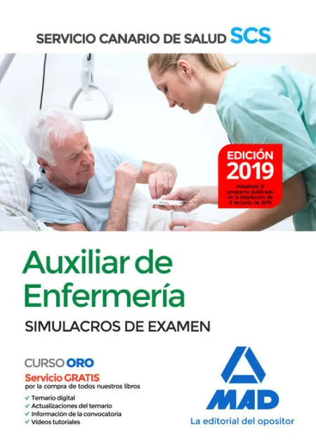 019 Sim Auxiliar de Enfermería Servicio Canario de Salud