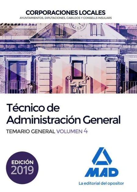 019 T4 Técnico de Administración General de Corporaciones Locales