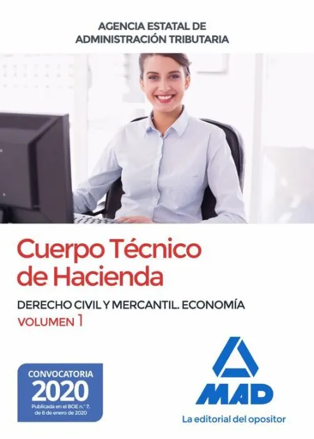020 T1 Cuerpo Técnico Hacienda Agencia Estatal de Administración Tributaria