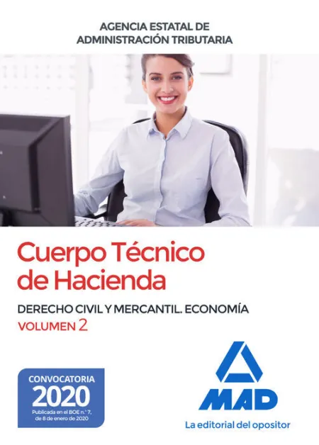020 T2 Cuerpo Tecnico de Hacienda Derecho Civil y Mercantil. economia