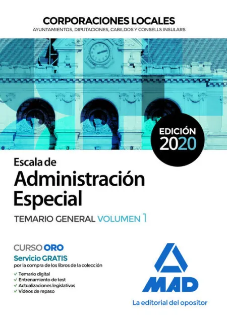 020 T1 Escala Administración Especial Corporaciones Locales