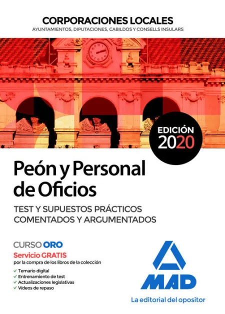 020 Test/Sup Peon y Personal de Oficios Corporaciones Locales