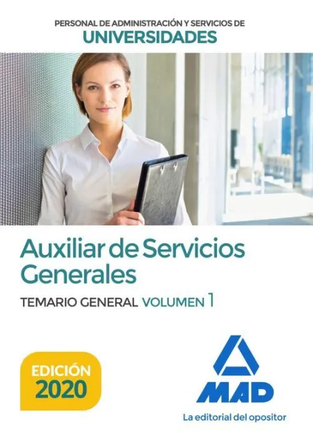 021 T1 Auxiliar Servicios Generales Personal Administracion y Servicios Universidades
