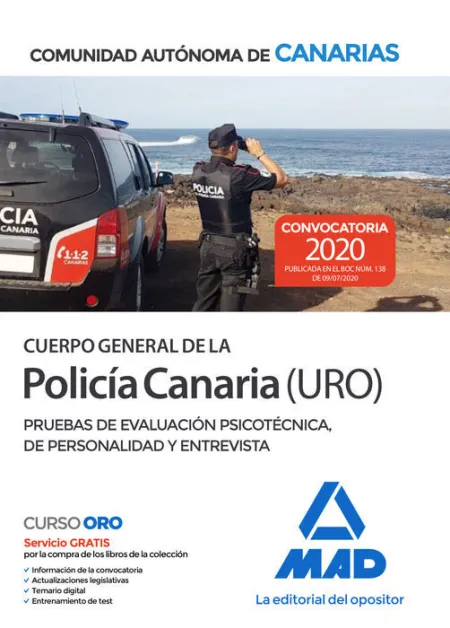 020 Pruebas Psicotecnicas Policia Canaria (Uro)