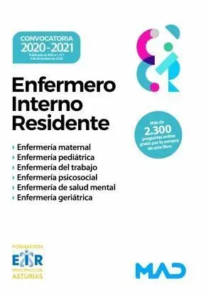 021 Enfermero Interno Residente 2020-2021