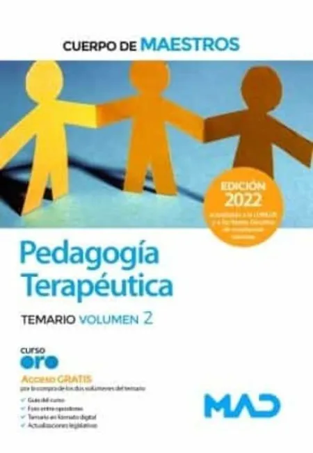 022 T2 Cuerpo de Maestros Pedagogía Terapéutica Temario Volumen 2