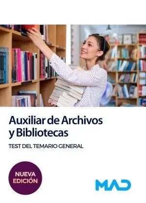 023 Test Auxiliares de Archivos y Bibliotecas
