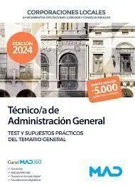 024 Test y Supuestos Tecnico Administracion General Corporaciones Locales