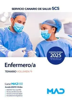 025 T4 Enfermero/A Servicio Canario Salud