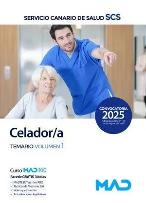 025 T1 Celador Servicio Canario Salud Temario