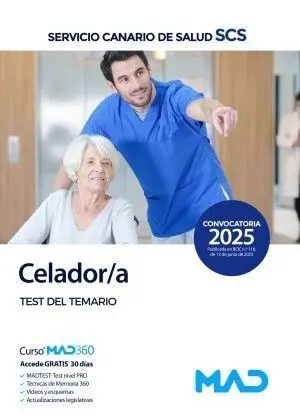025 Test Celador Sercicio Canario Salud