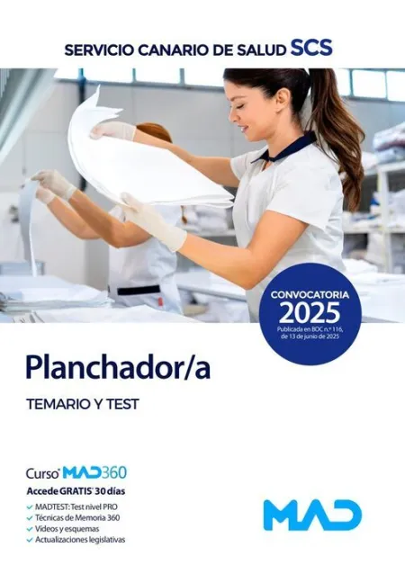 025 Planchador/A Temario y Test