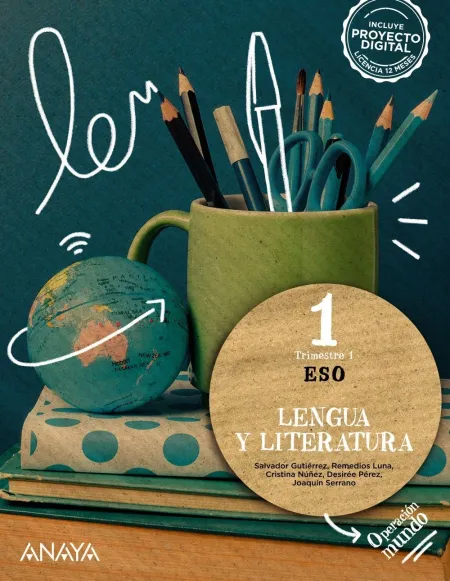 022 1Eso 3Vols Lengua y Literatura Operacion Mundo