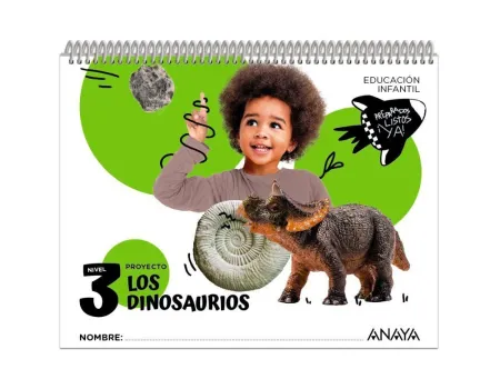 3Años los Dinosaurios. Nivel 3