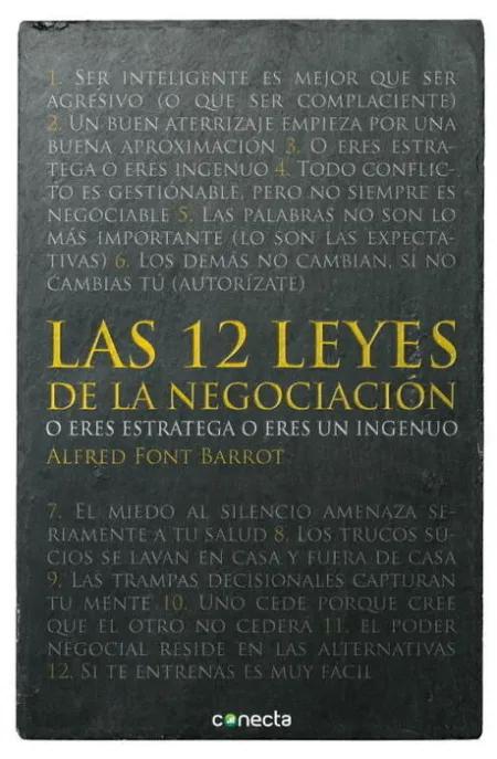 Las 12 Leyes de la Negociación. O Eres Estratega o Eres Ingenuo