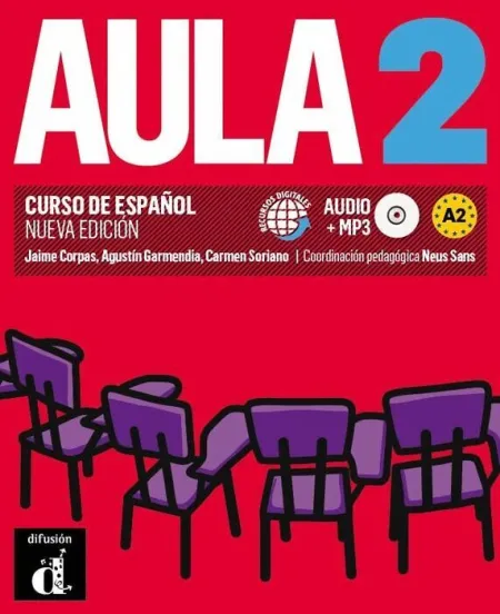 *** 020 Aula 2 A2 Libro del Alumno + Cd N/E