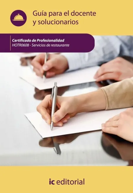 Hotr0608 Guía para el Docente y Solucionarios