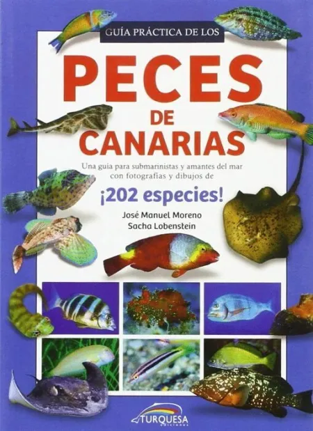 Guia Practica Peces de Canarias (Pequeña) ¡202 Especies!
