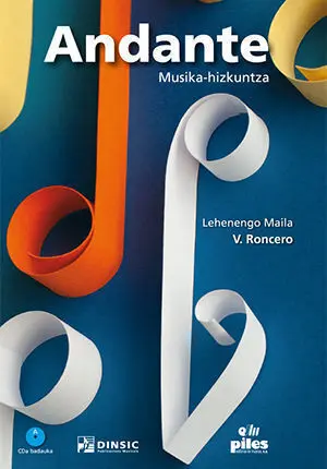 Andante Musika-Hizkuntza. Lehenengo Maila Cd