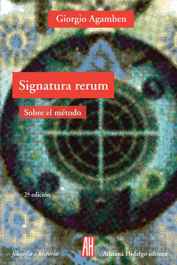 Signatura Rerum. Sobre el Metodo