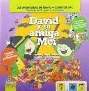 David y Su Amiga Mei. Primeros Lectores Tarjetas con Pictogramas