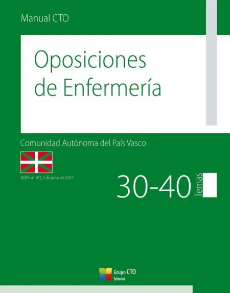 Manual de Oposiciones de Enfermería Comunidad Autónoma del País Vasco