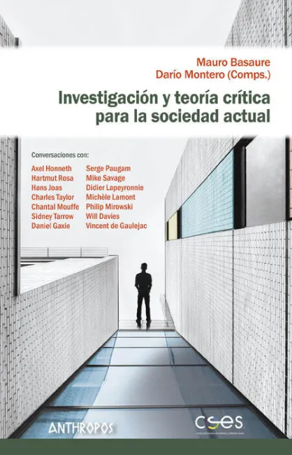 Investigación y Teoría Crítica para la Sociedad Actual