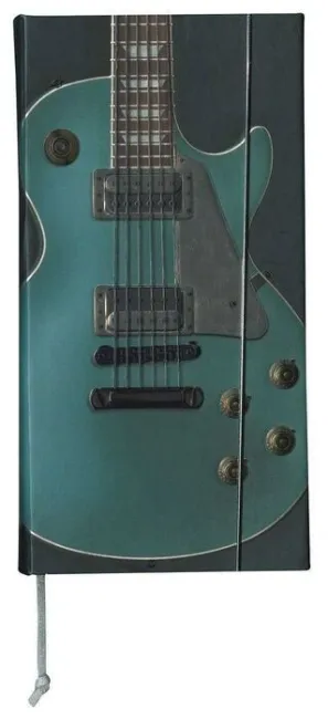 Cuaderno Blanco Rock Gibson les Paul Ref 0028. 02