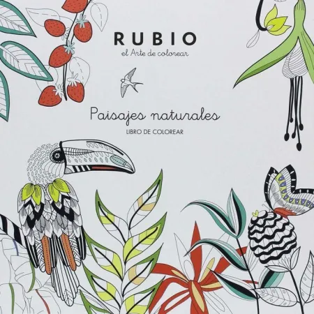 Rubio Paisajes Naturales Colorear