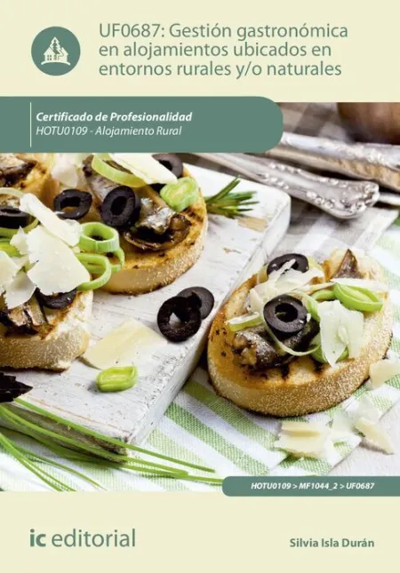 Uf0687 Gestión Gastronómica en Alojamientos Ubicados en...