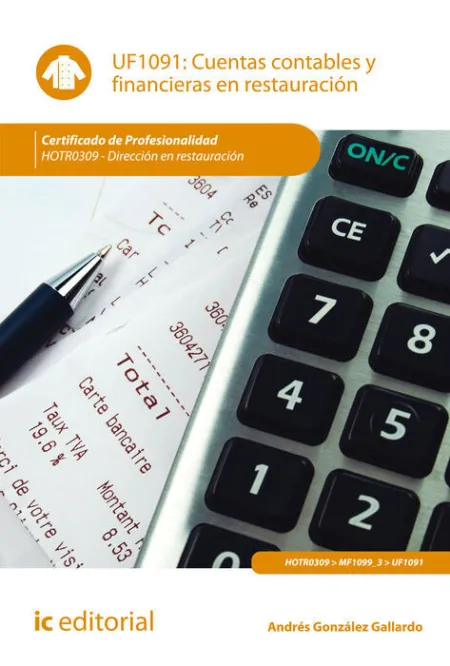 Uf1091 Cuentas Contables y Financieras en Restauración