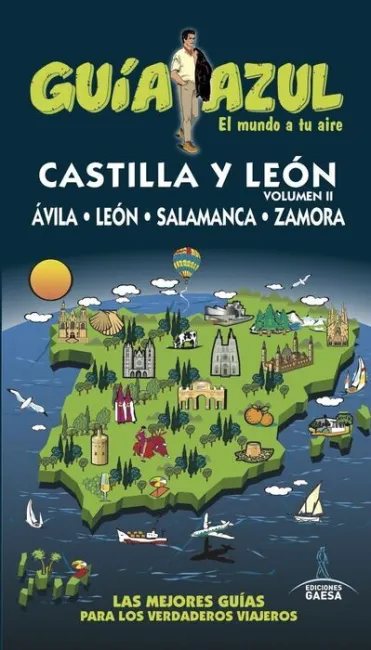 016 T2 Castilla León: Ávila, Salamanca, León y Zamora -Guia Azul
