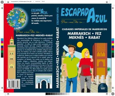 017 Ciudades Imperiales de Marruecos, Marrakech, Fez, Meknes, Rabat -Escapada Azul