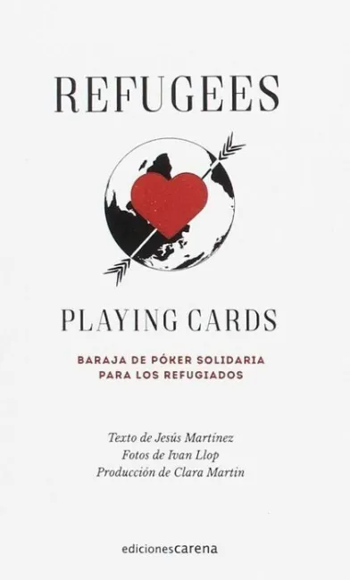 Refugees Playing Cards