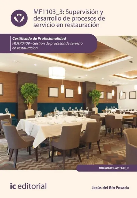 Mf1103_3 Supervisión y Desarrollo de Procesos de Servicio de Restauración