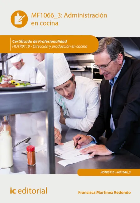 Mf1066_3 Administración en Cocina
