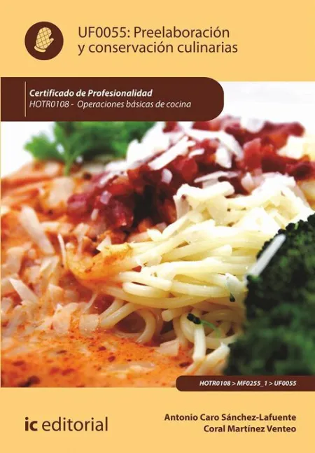 Uf0055 Preelaboración y Conservación Culinarias