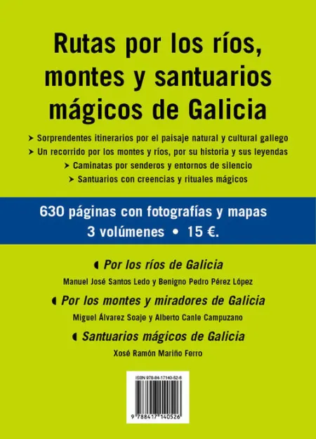 Rutas por los Ríos, Montes y Santuarios Mágicos de Galicia