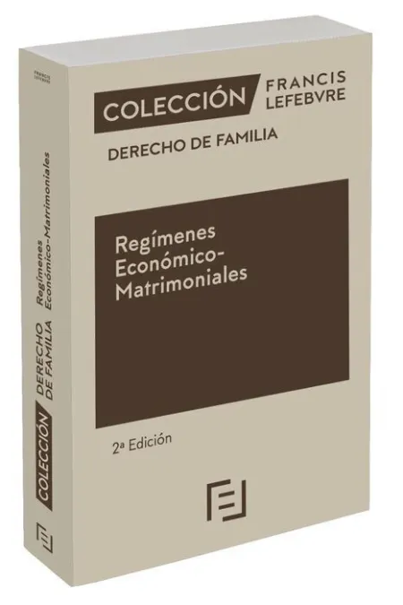 018 Regímenes Económico-Matrimoniales. Derecho de Familia