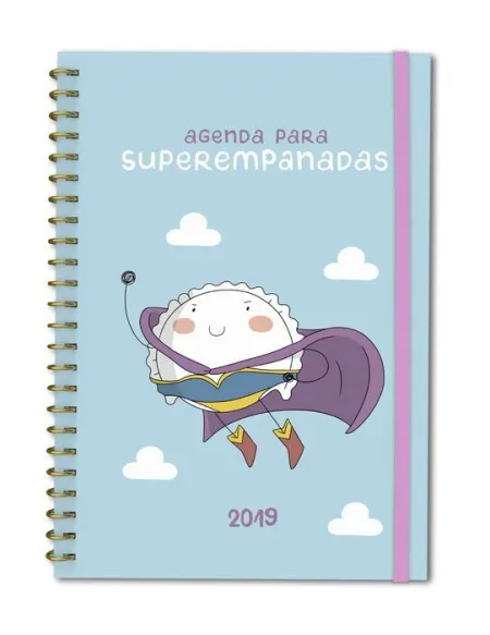 019 Agenda para Superempanadas. Anual Sem/Vista Croqueta