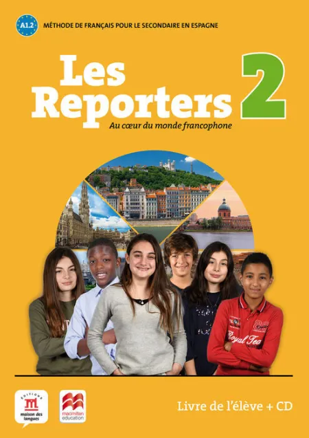 019 Sb les Reporters 2 A1. 2 Livre L'eleve +Cd