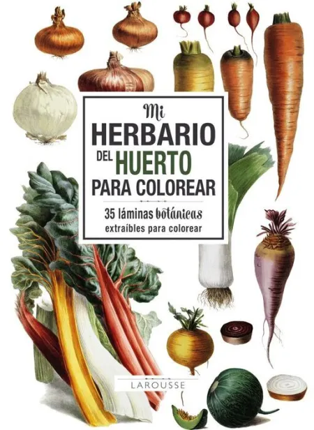 Mi Herbario del Huerto para Colorear