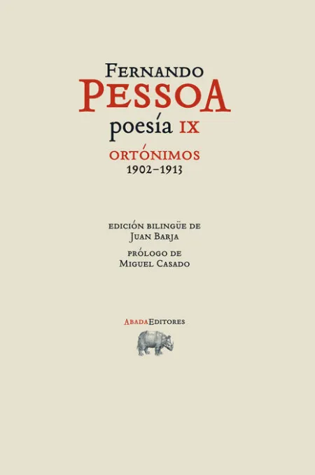 PoesãÂ­a Ix. OrtãÂ³Nimos 1902-1913