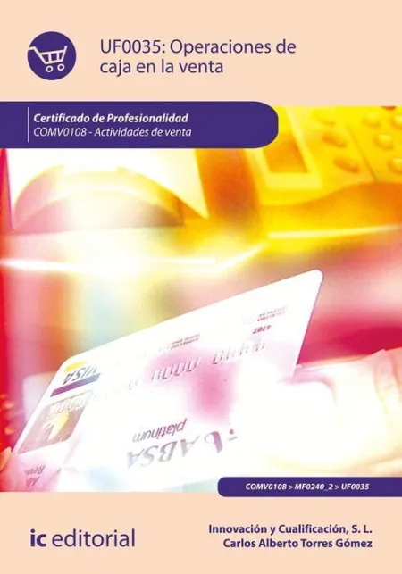 Uf0035 Operaciones de Caja en la Venta
