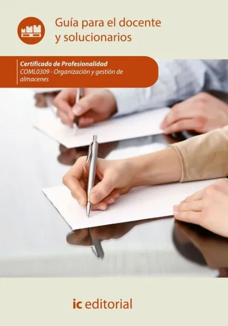 Guia Docente y Solucionarios Organización y Gestión de...