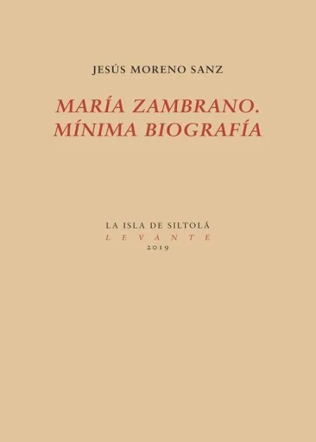 María Zambrano. Mínima Biografía