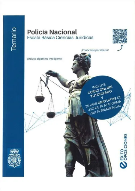 018 Policía Nacional Escala Básica Ciencias Jurídicas -Temario