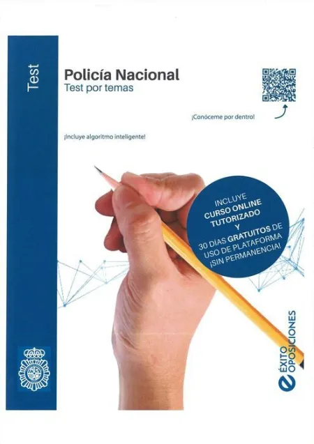 *** 018 Test Policía Nacional Escala Básica -Test por Temas