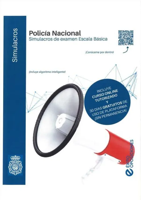 *** 018 Sim Policía Nacional Escala Básica. Simulacros de Examen